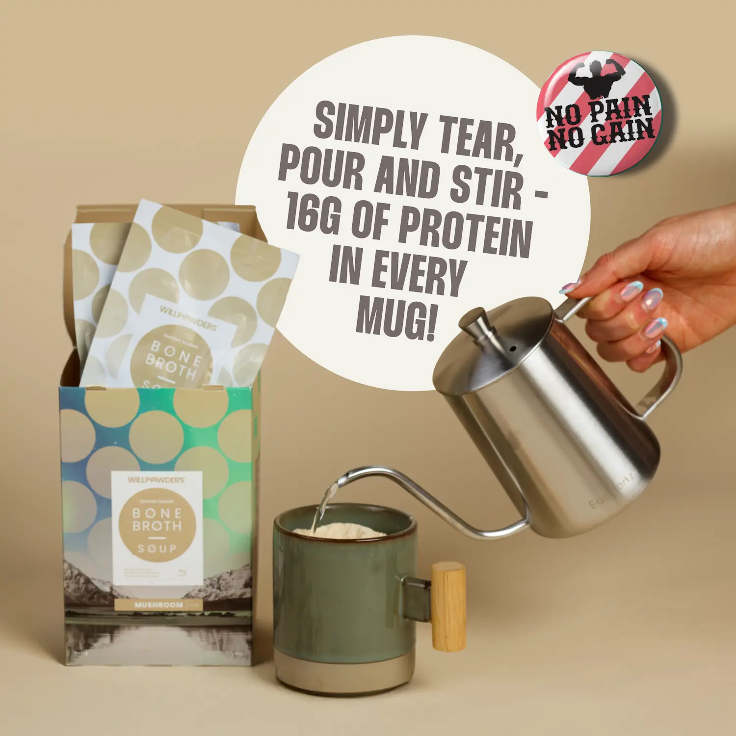 Bone Broth Soup – Mushroom - Image 9