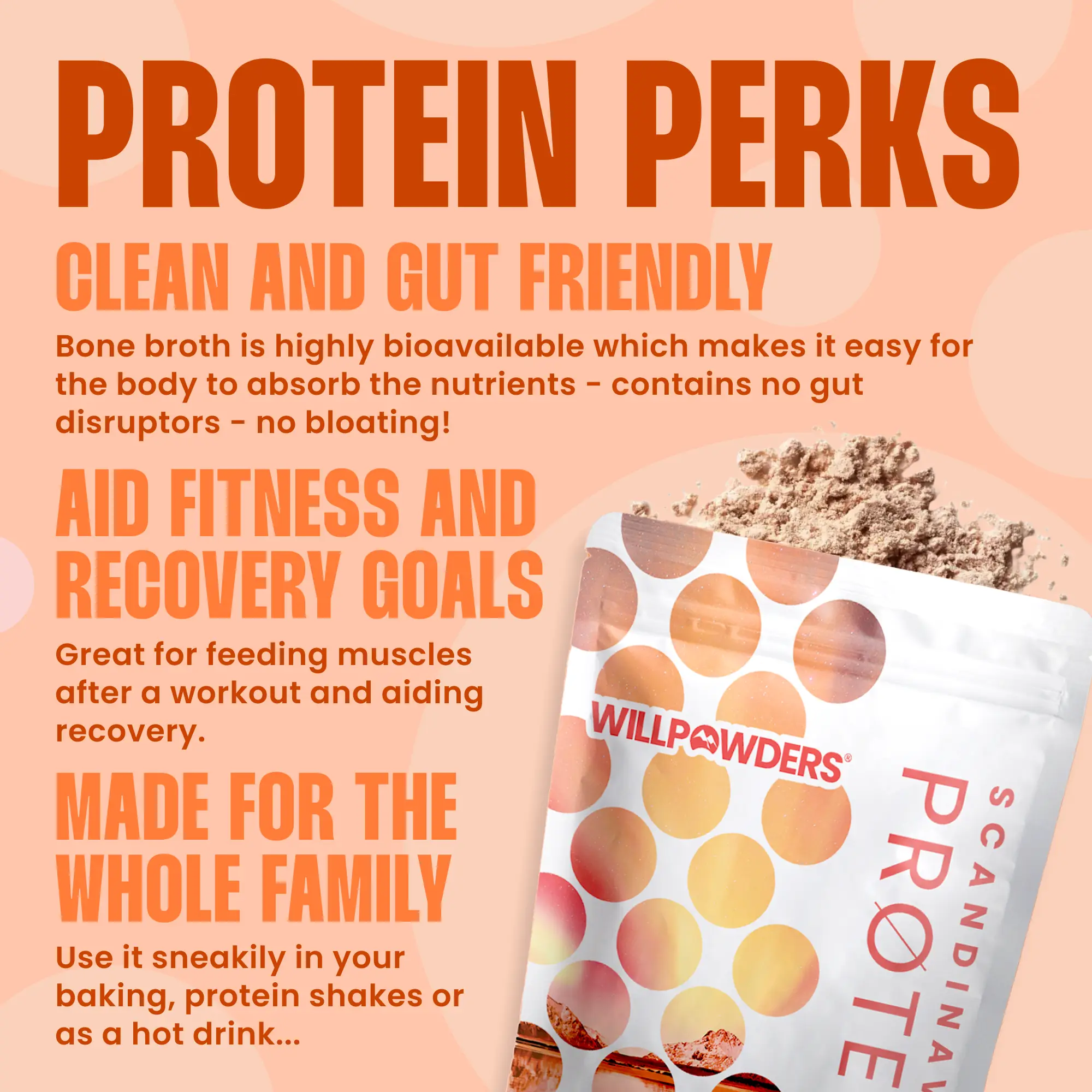 Chocolate Orange Keto Protein Powder - Image 3