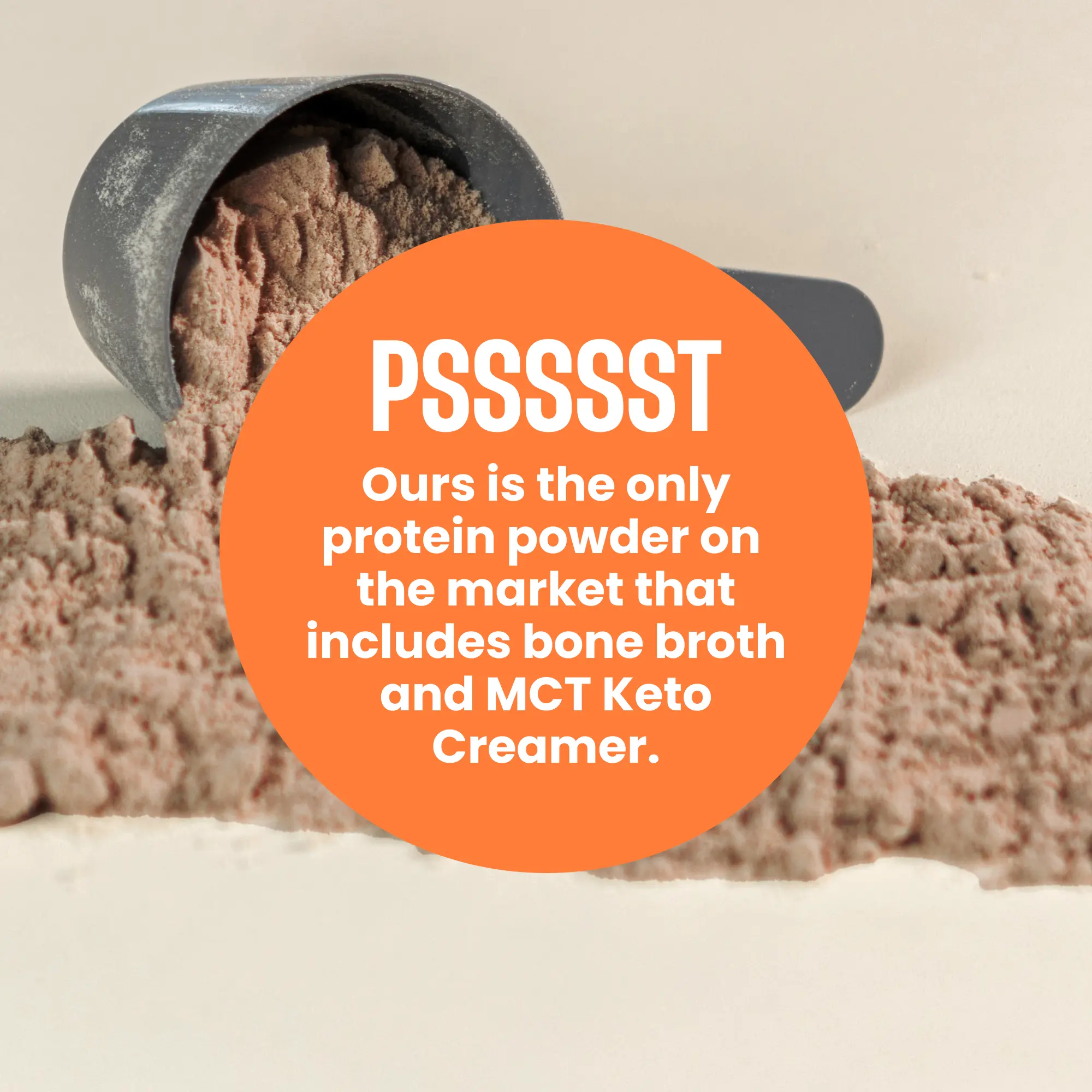 Chocolate Orange Keto Protein Powder - Image 4
