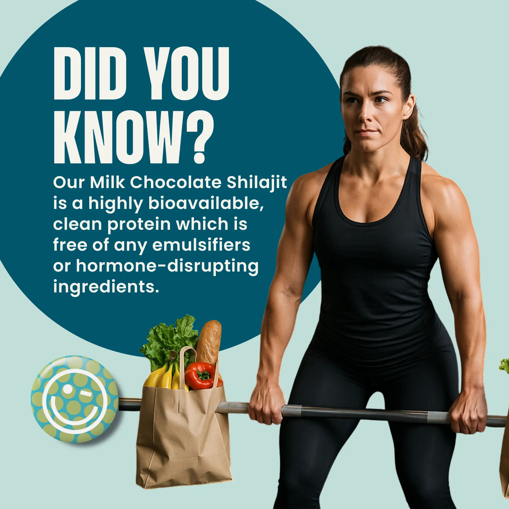 Milk Chocolate Protein Powder with Shilajit and Monocreatine - Image 5