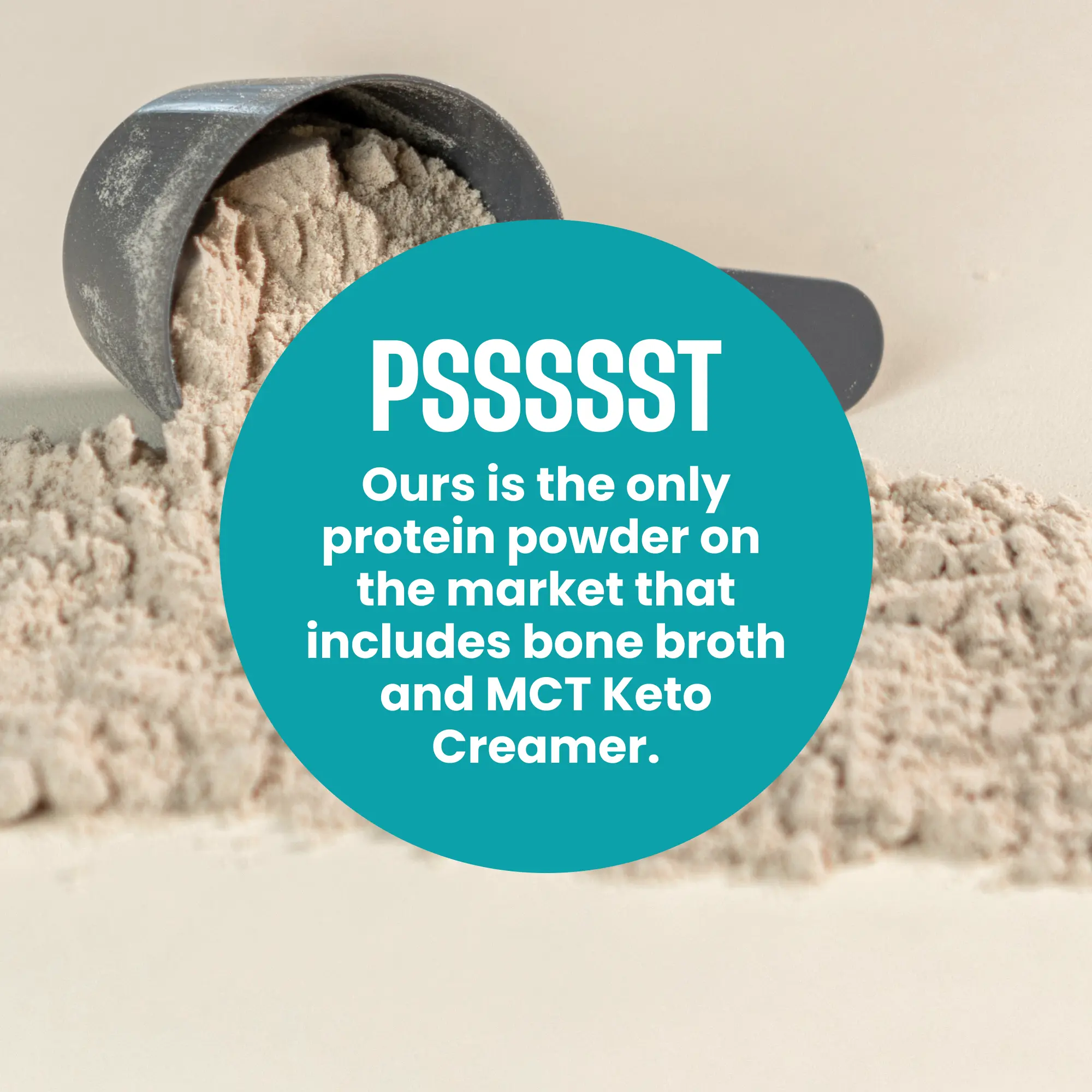 Vanilla Keto Protein Powder - Image 3