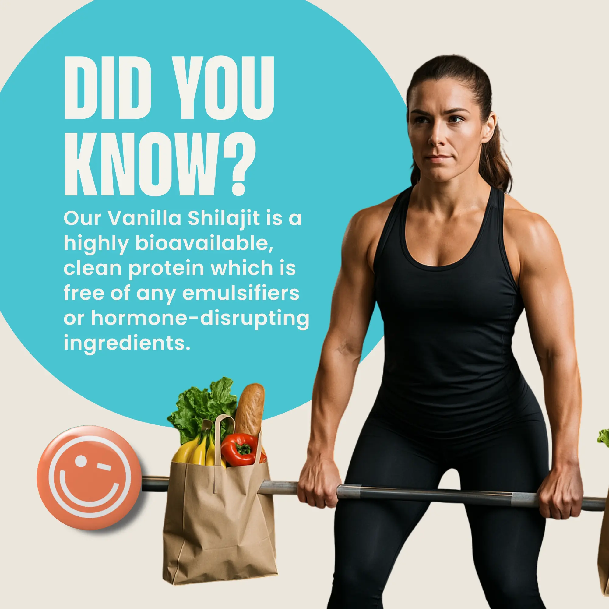 Vanilla Protein Powder with Shilajit and Monocreatine - Image 4